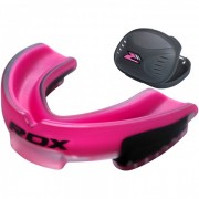 Капа боксерская RDX gel 3D elite Pink фото